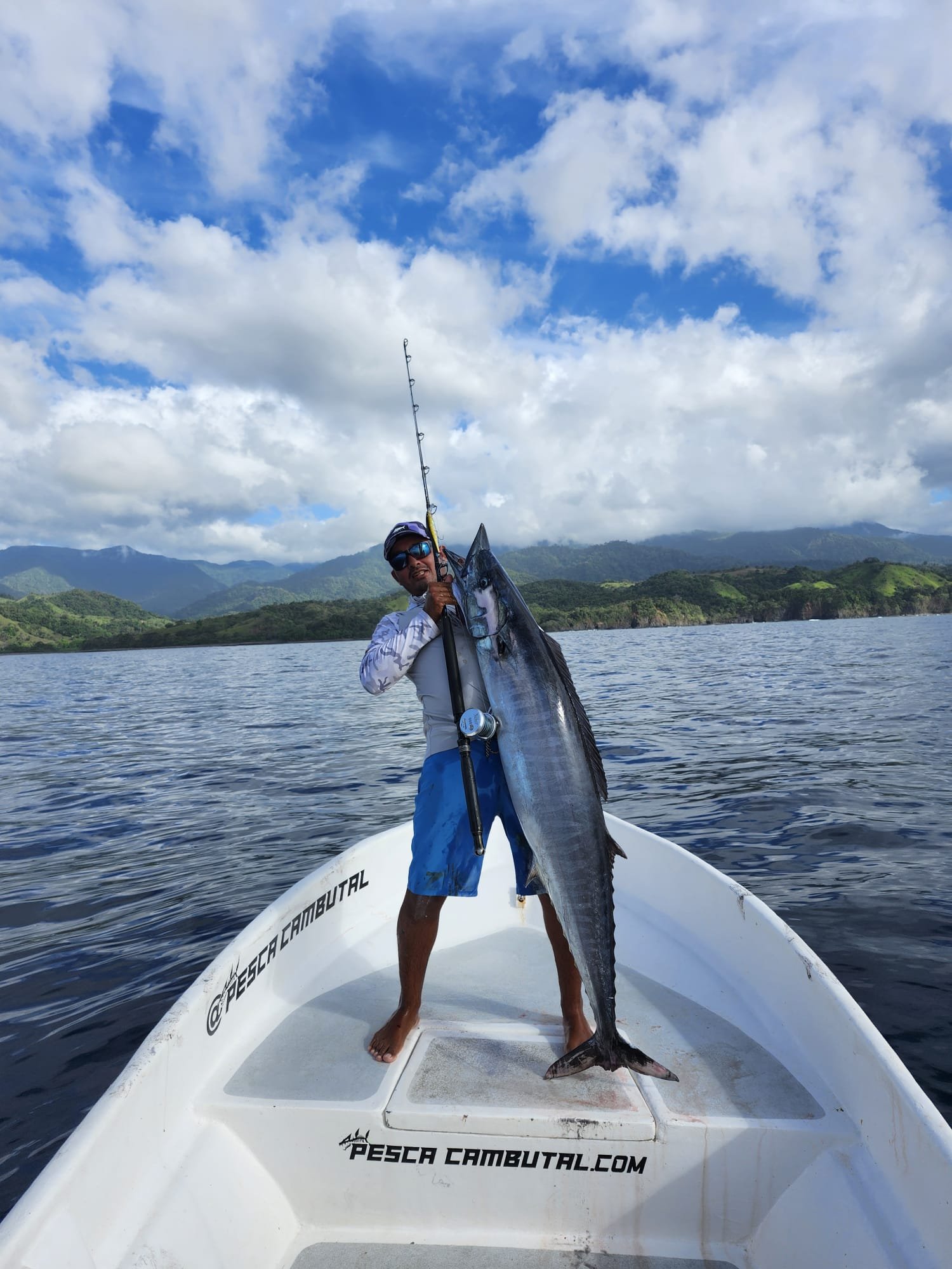 Wahoo en pesca deportiva desde Cambutal, Los Santos, Panamá