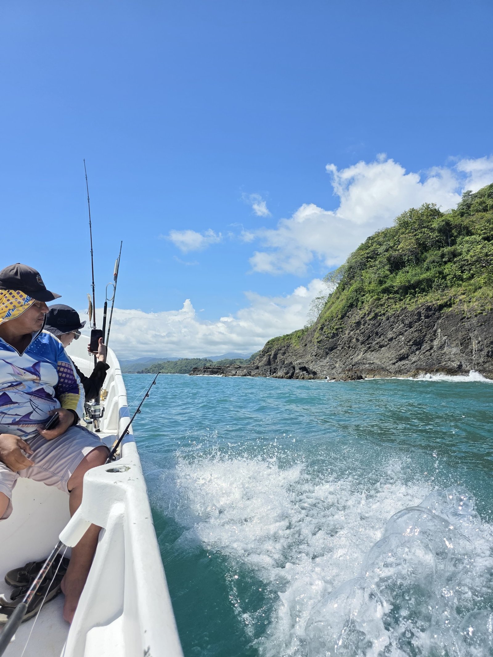 Pesca costera privada desde Cambutal, Panamá