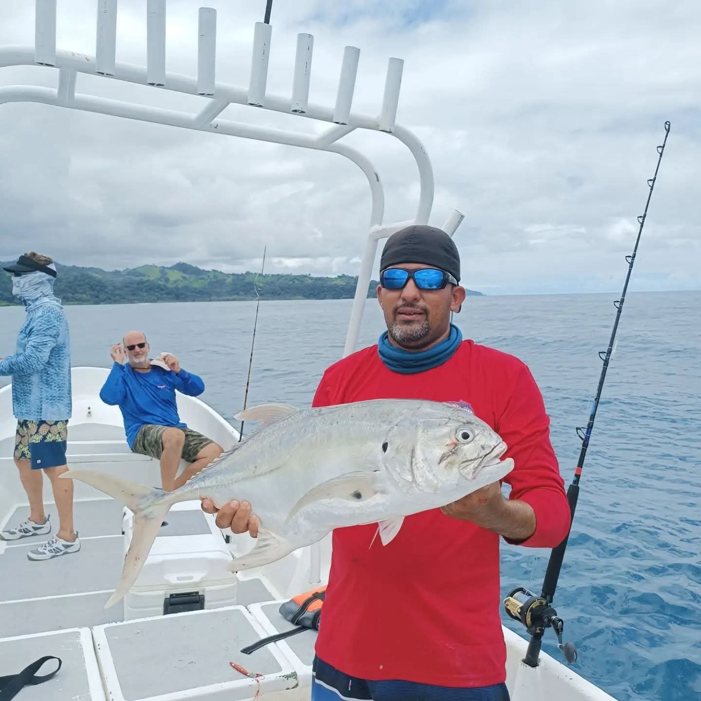 Jurel en pesca costera privada desde Cambutal, Panamá